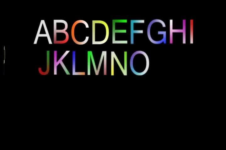 The Alphabet for Kids