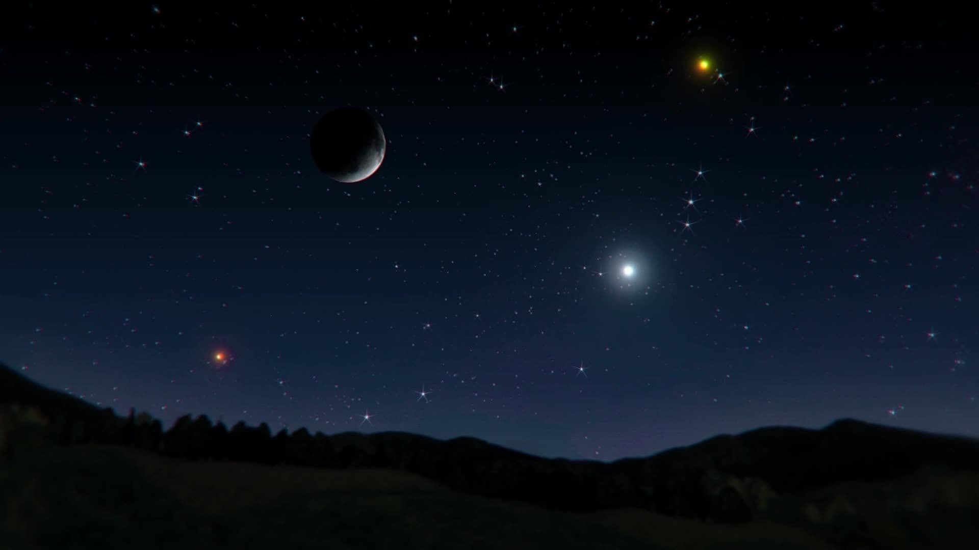 Venus is at its brightest in April