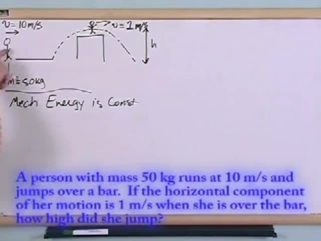 Potential Energy And Energy Conservation: Solving a problem