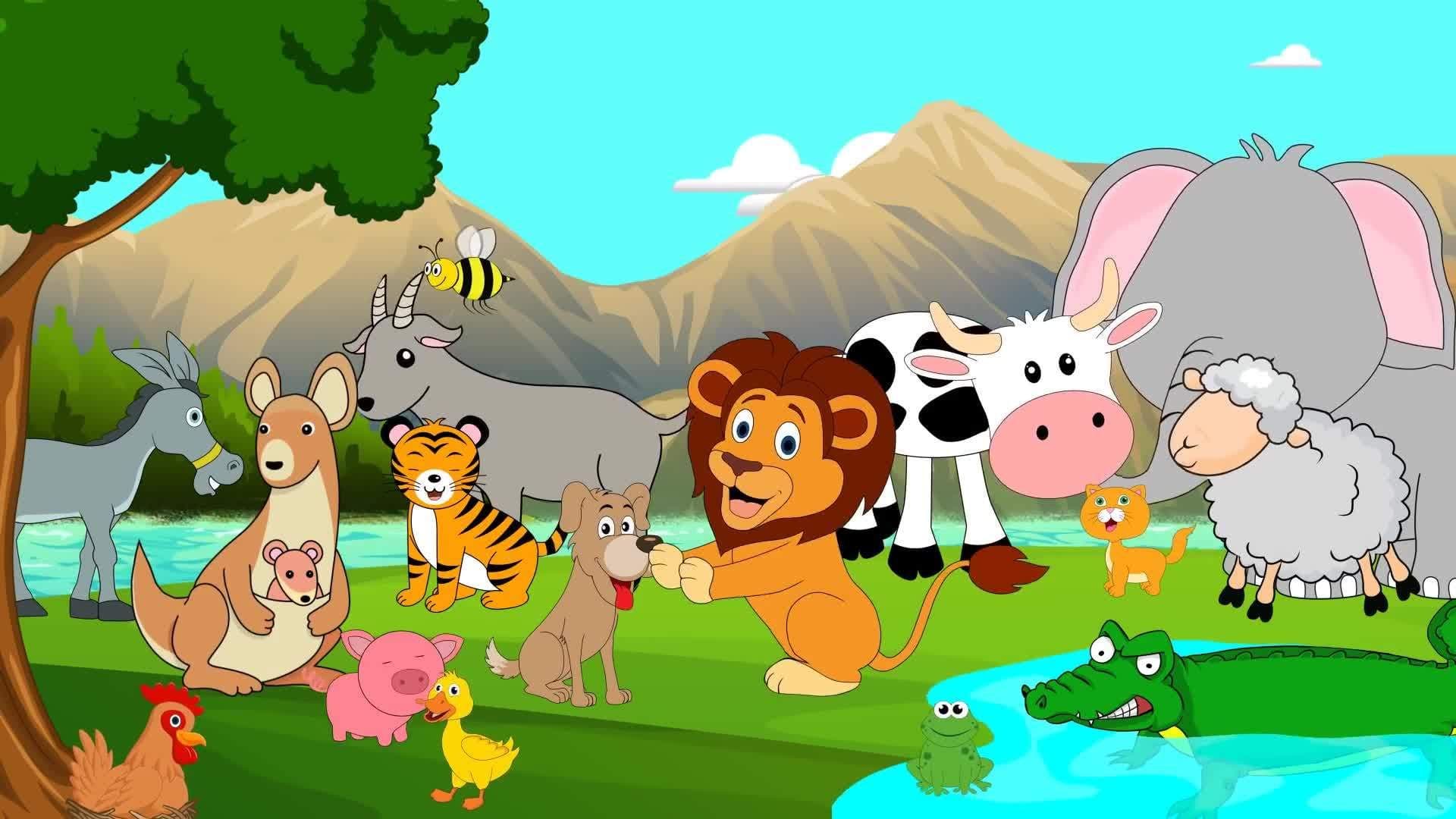 Animal Sounds Song for Toddlers
