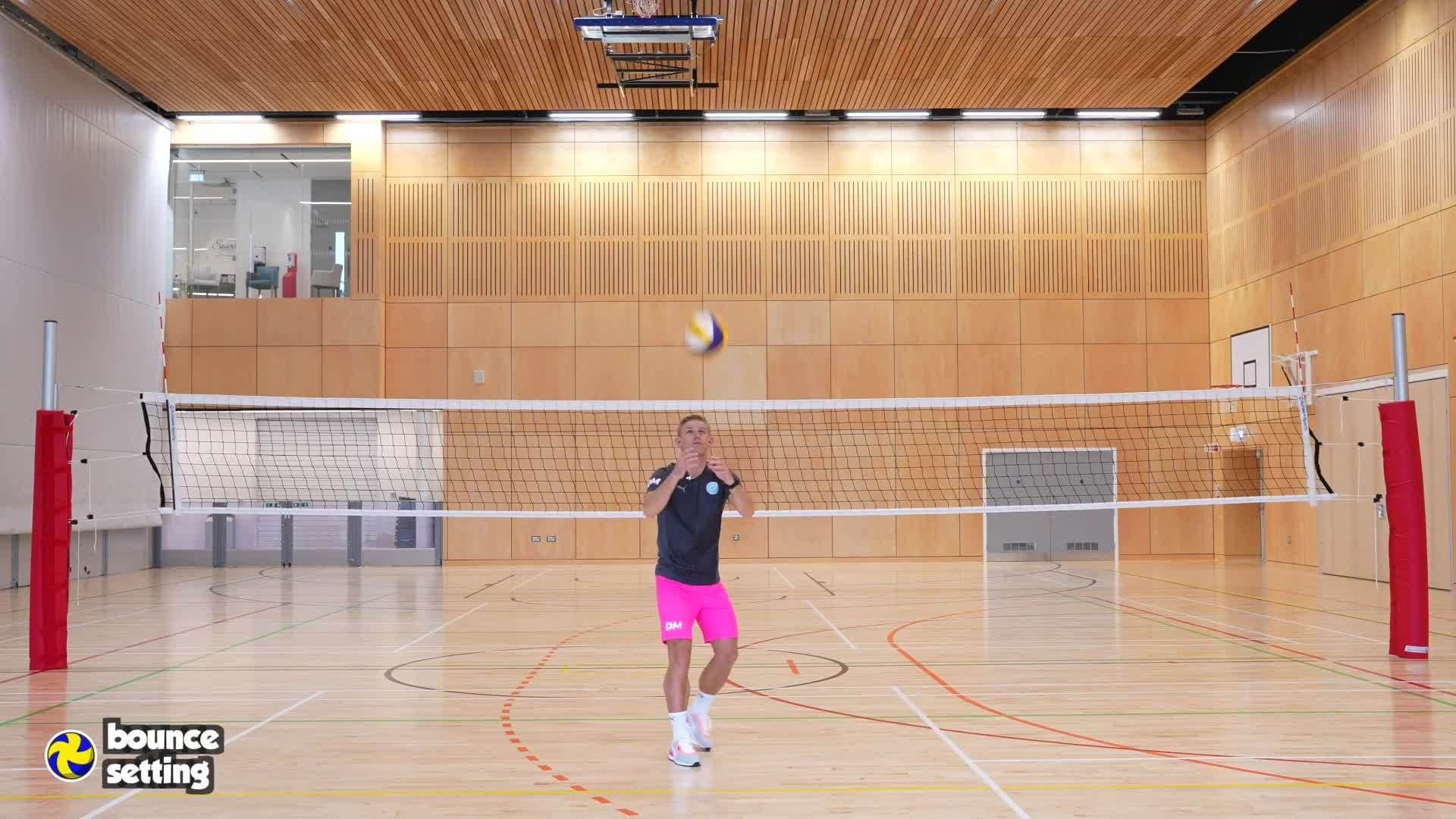 Volleyball - Bounce setting