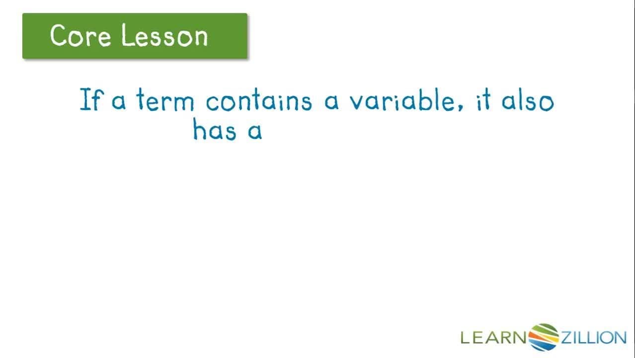 Simplifying Algebraic Expressions by Combining Like Terms