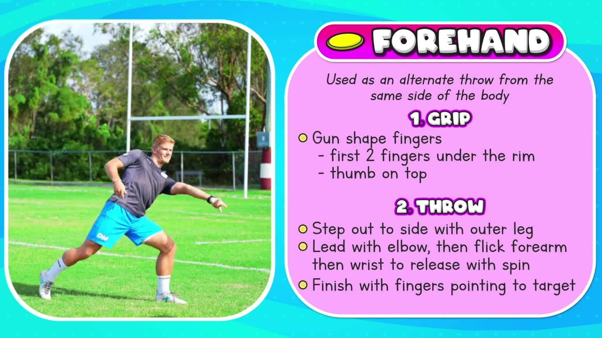 Learn the fundamental skills for Throwing & catching (elementary)