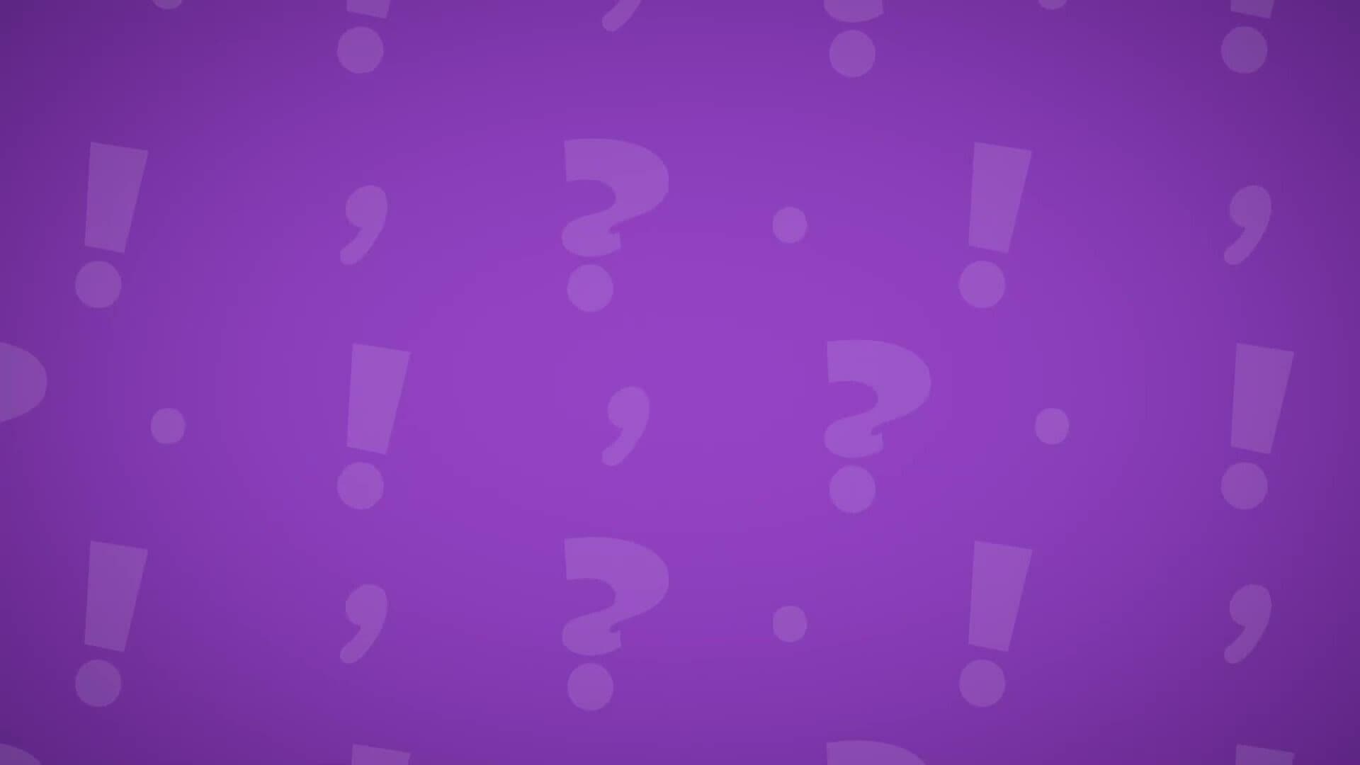 I WONDER - What Is A Question Mark?