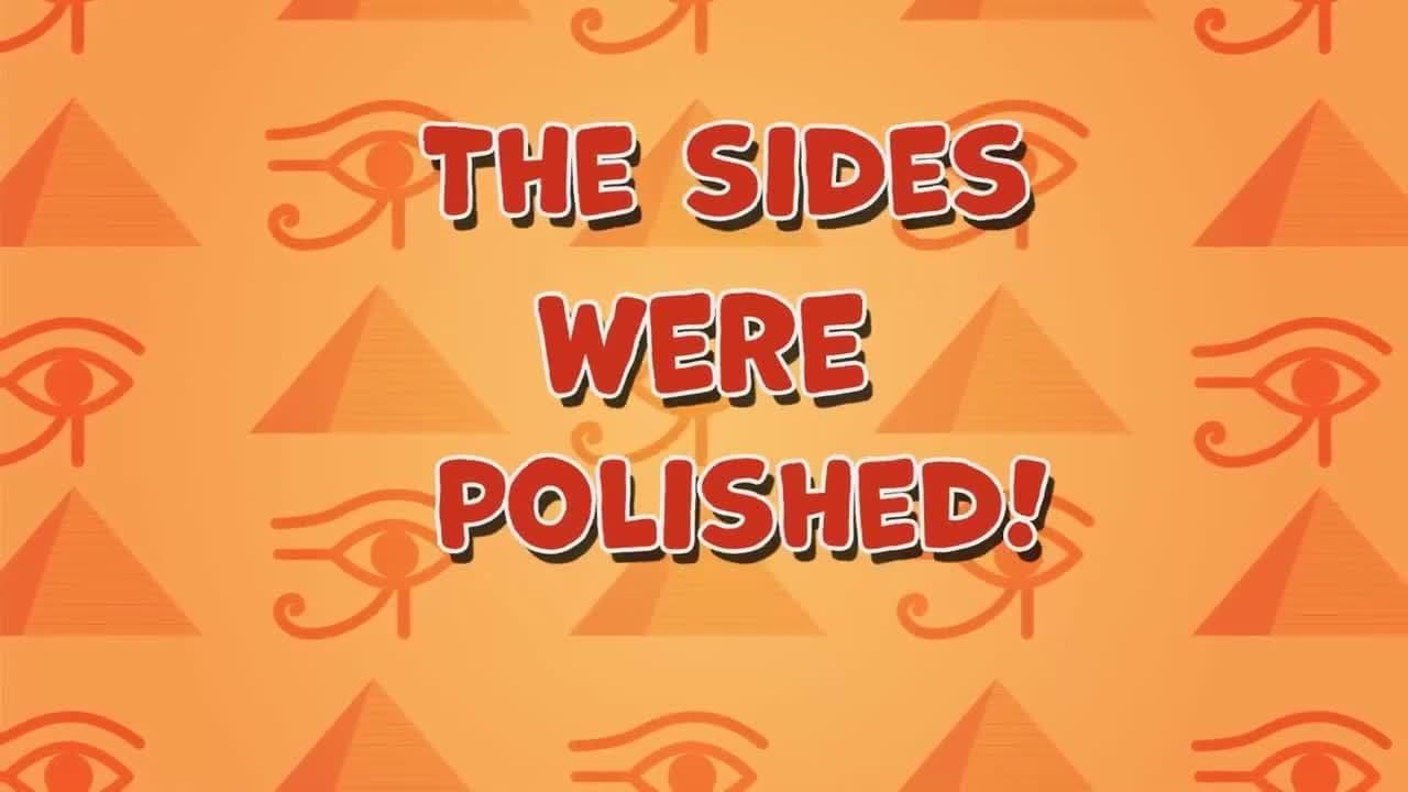 I WONDER - What Did The Pyramids Look Like When They Were Built?