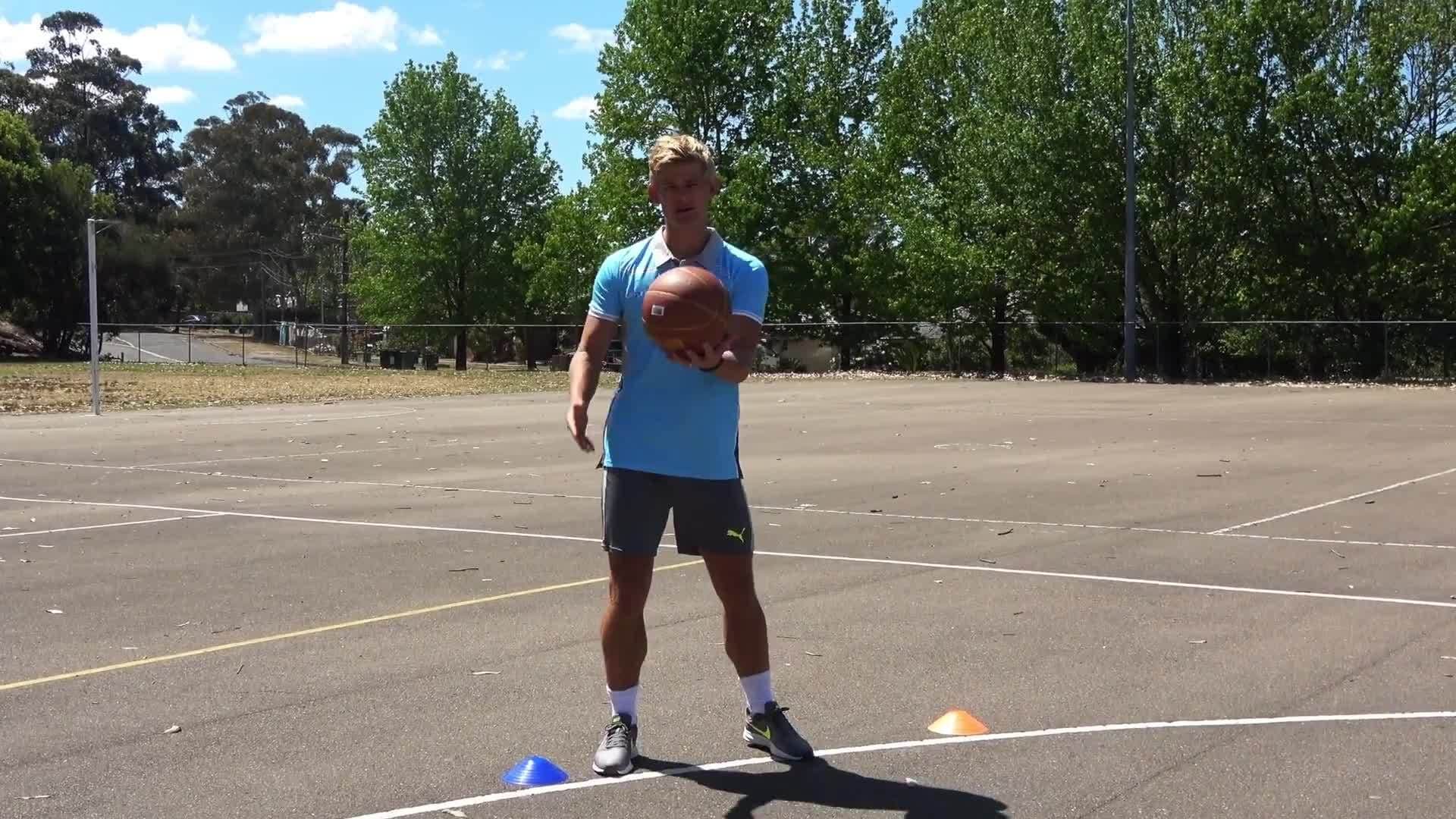 Skill: Spin Move › Advanced dribbling | Basketball skills in PE