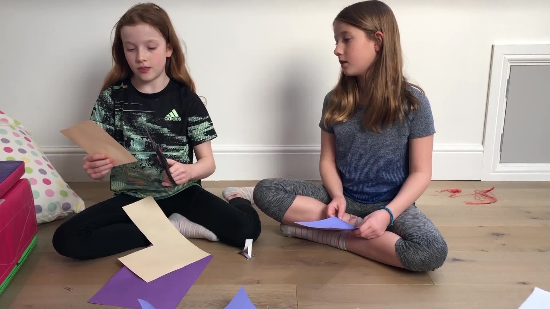 Super Simple Paper Spinners - STEM Challenge for kids