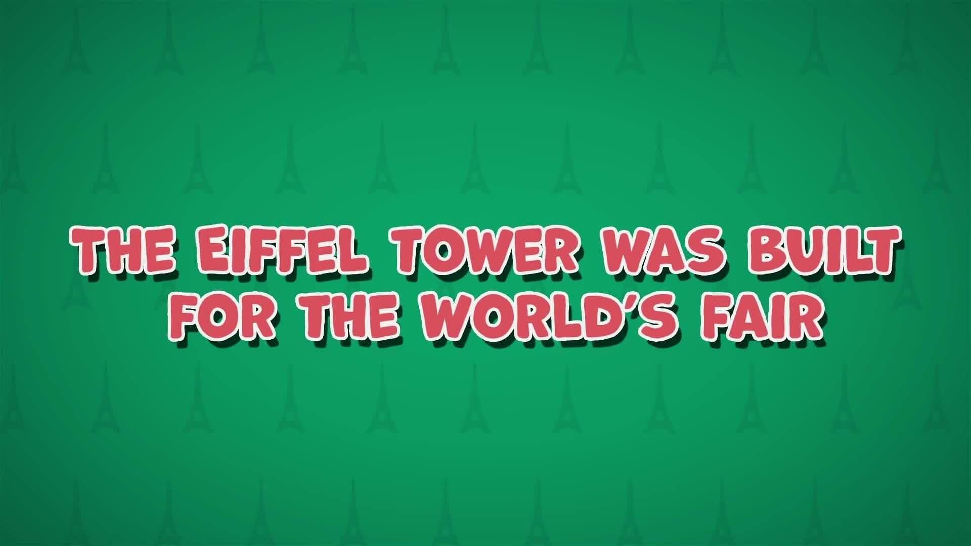 I WONDER - Who Built The Eiffel Tower?