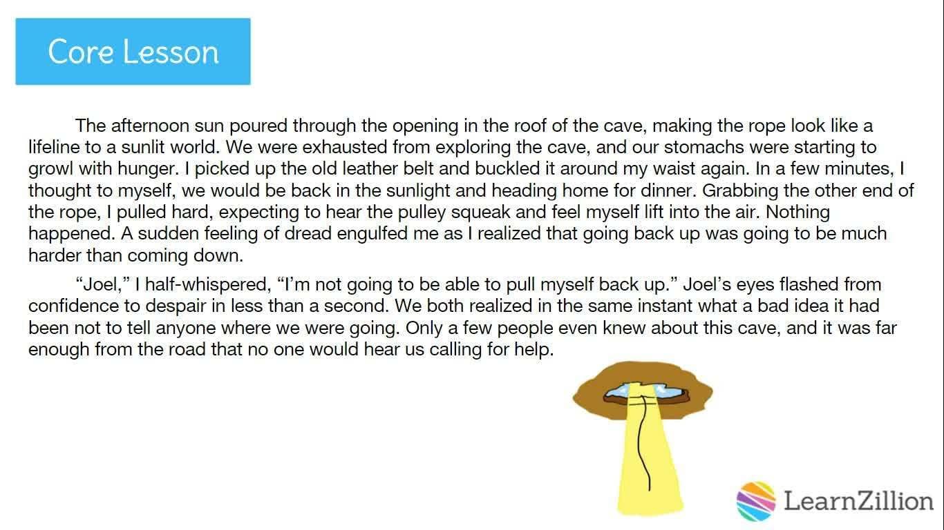Using a Story Mountain to Revise Your Narrative Writing