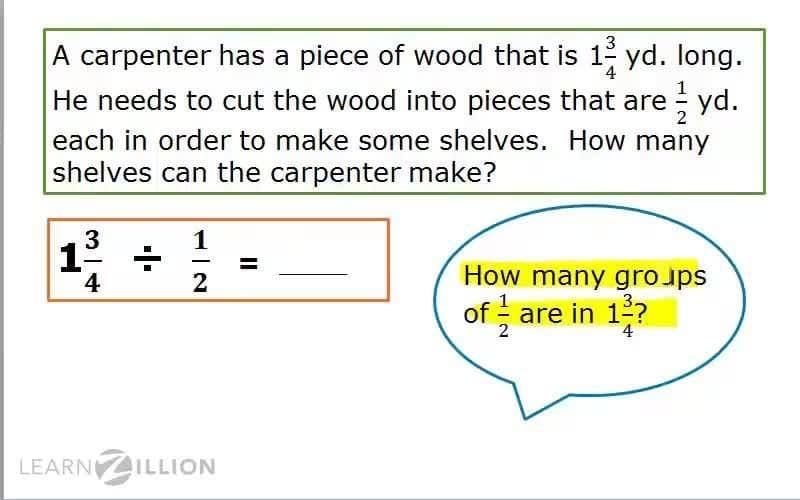 Dividing Mixed Numbers by Fractions by Multiplying by the Reciprocal