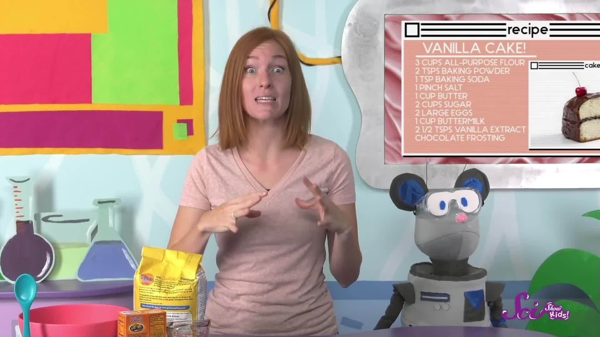 Baking a Cake with Science!