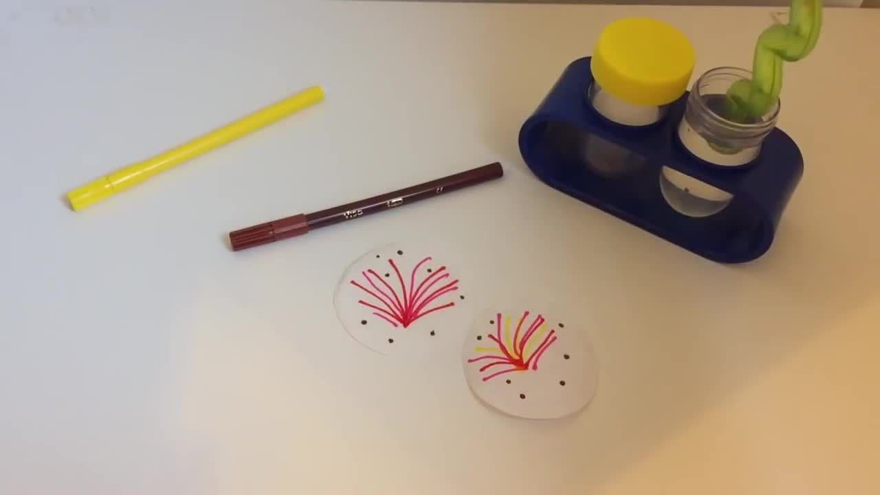 Filter Paper Fireworks