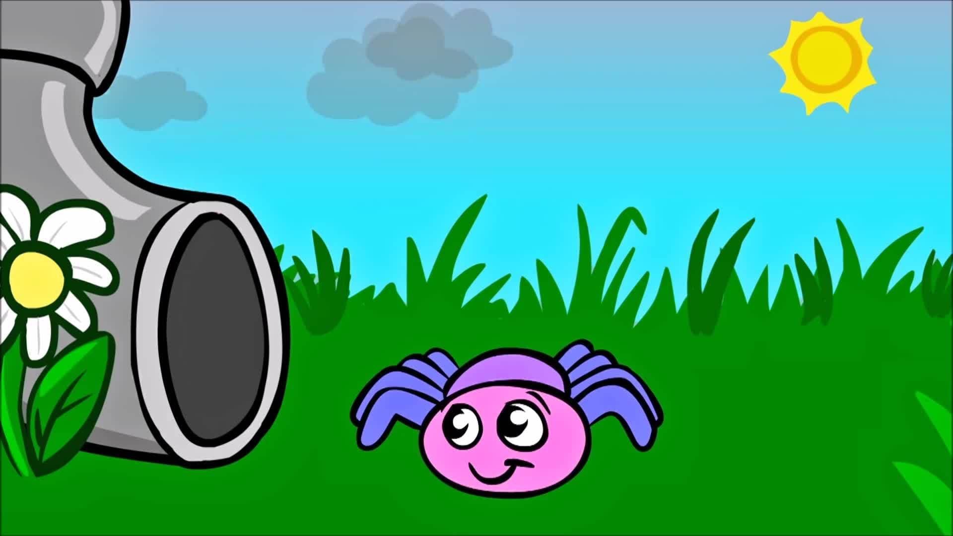 The Itsy Bitsy Spider Song | Kids Learning Videos