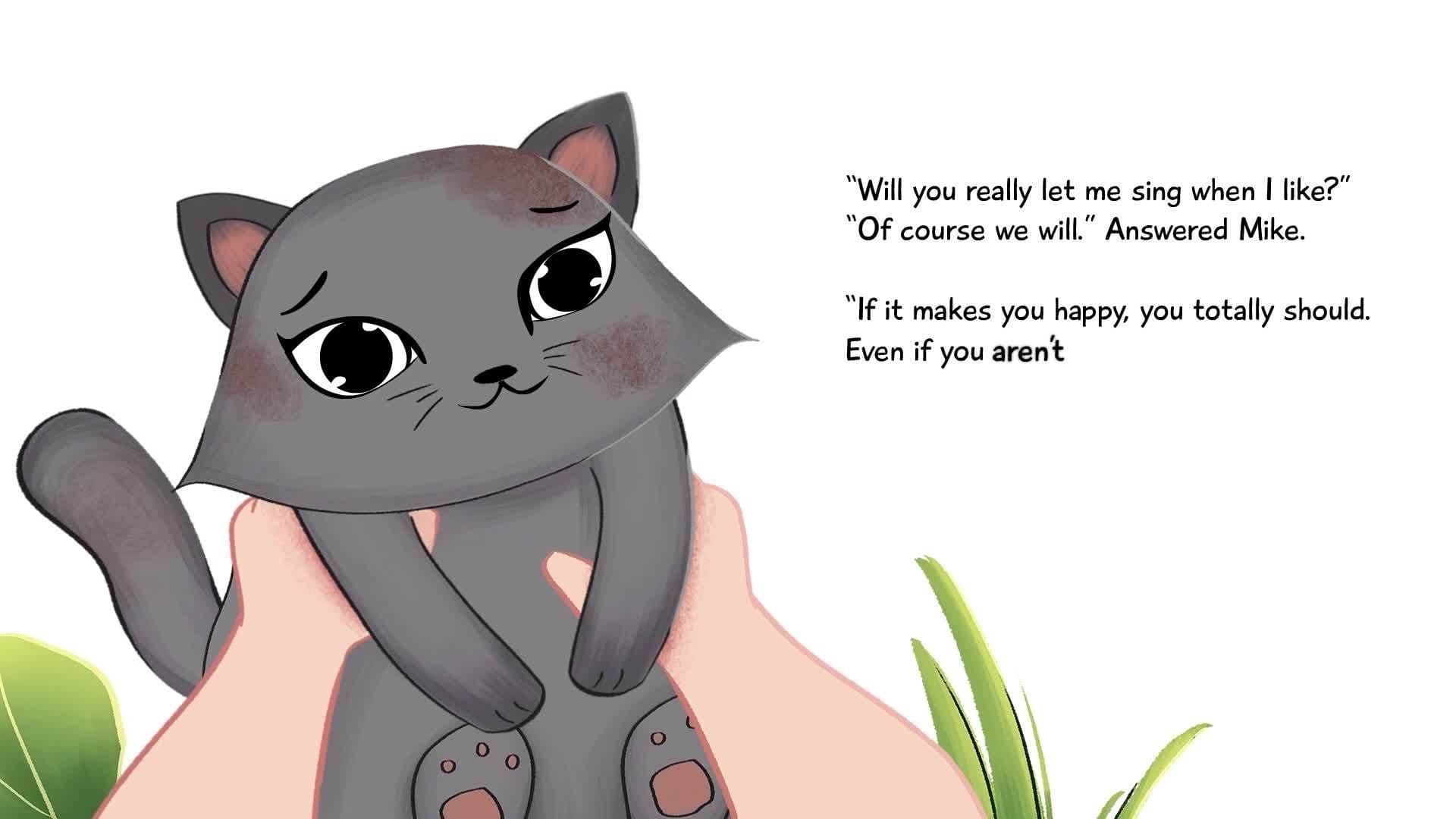 The Kitten with a Big Dream