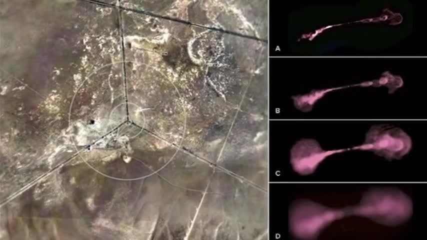 The Very Large Array Telescope: VLA's configurations for seeing in space