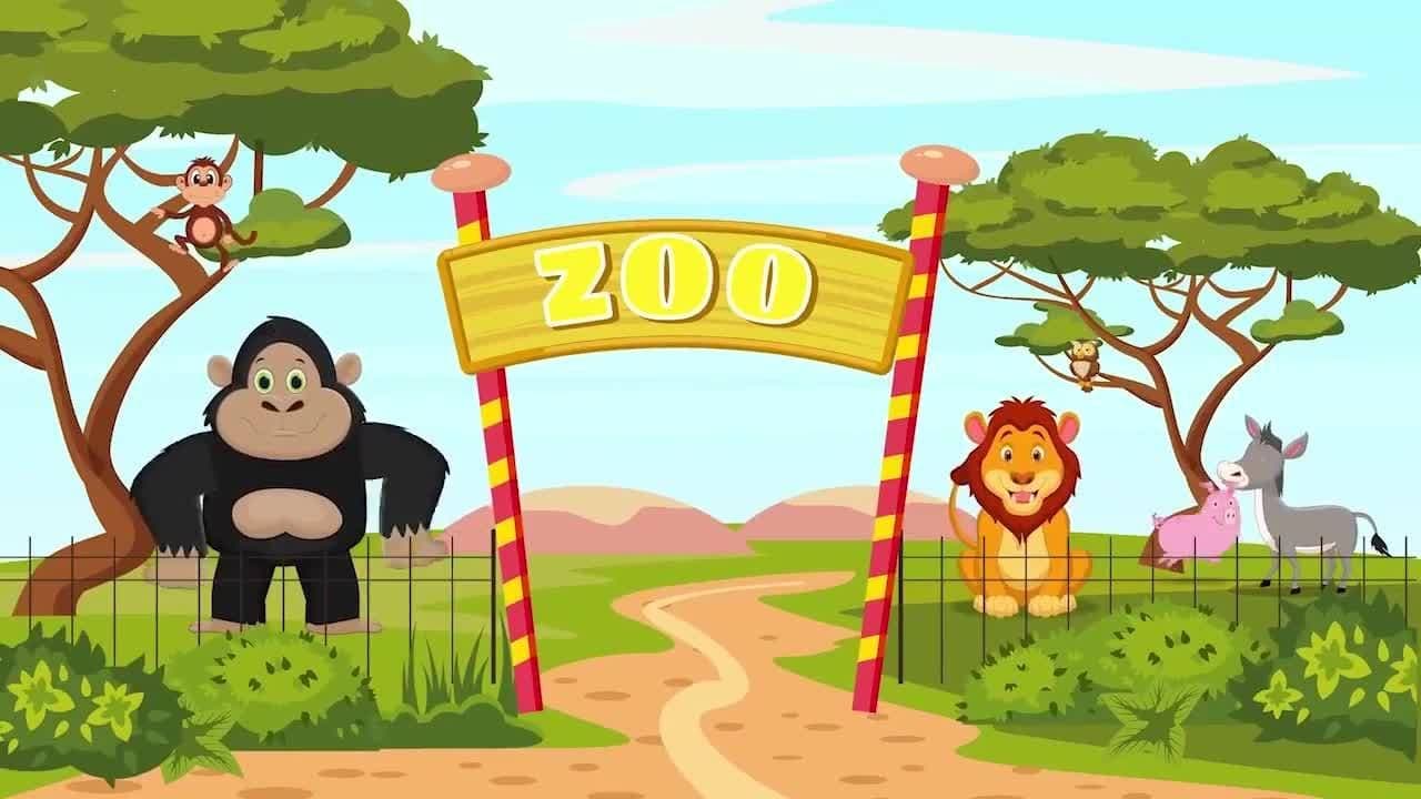 Animals at the Zoo! An Animal Sounds Song for Preschoolers and Toddlers