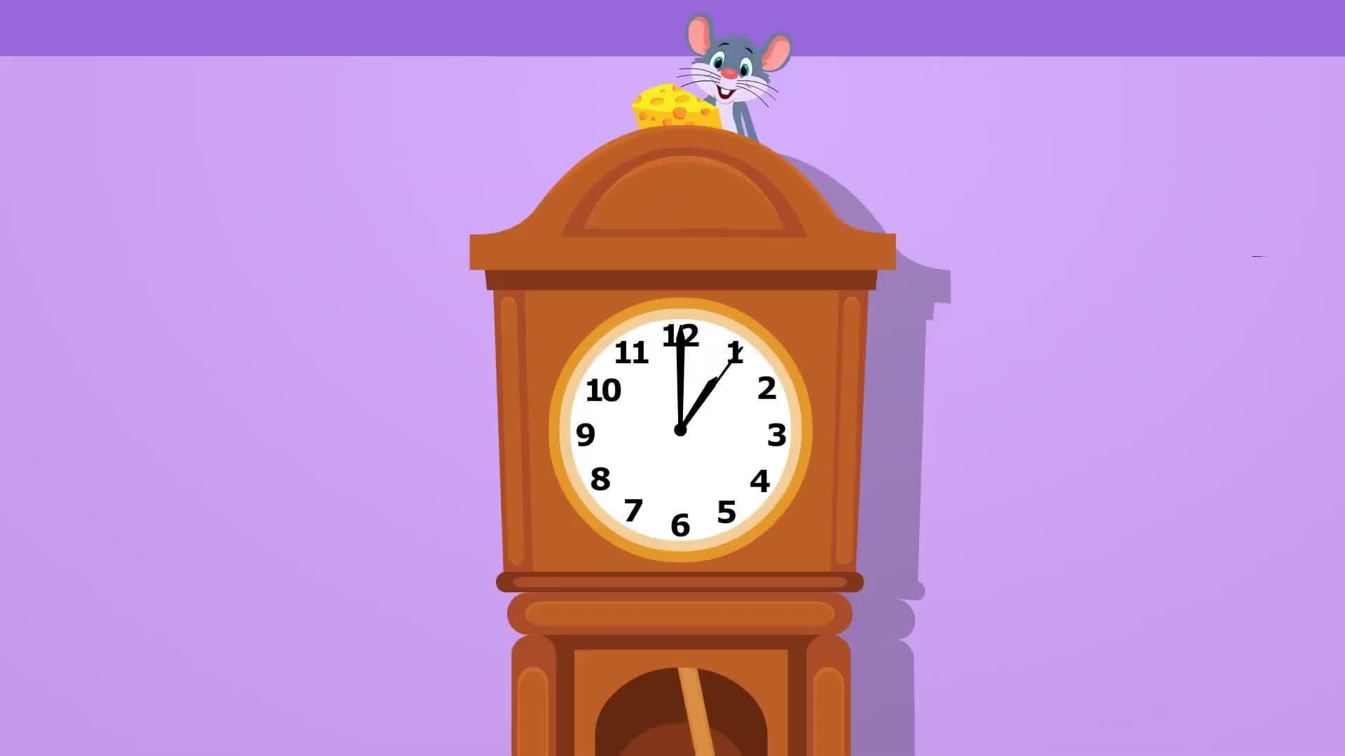 Hickory Dickory Dock! Fun Nursery Rhyme Song for Kids