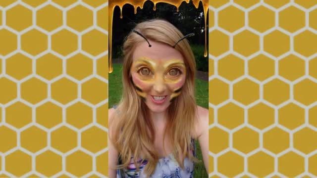 Top 5 Honey Bee Facts - Voice Changing Bee Filter Snapchat Story!