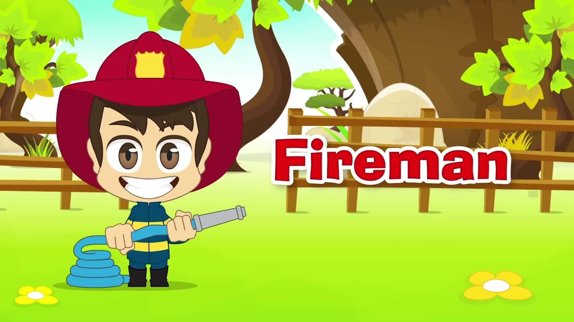 Learn Jobs in English for Kids - تعلم المهن باللغة الإنجليزية للأطفال