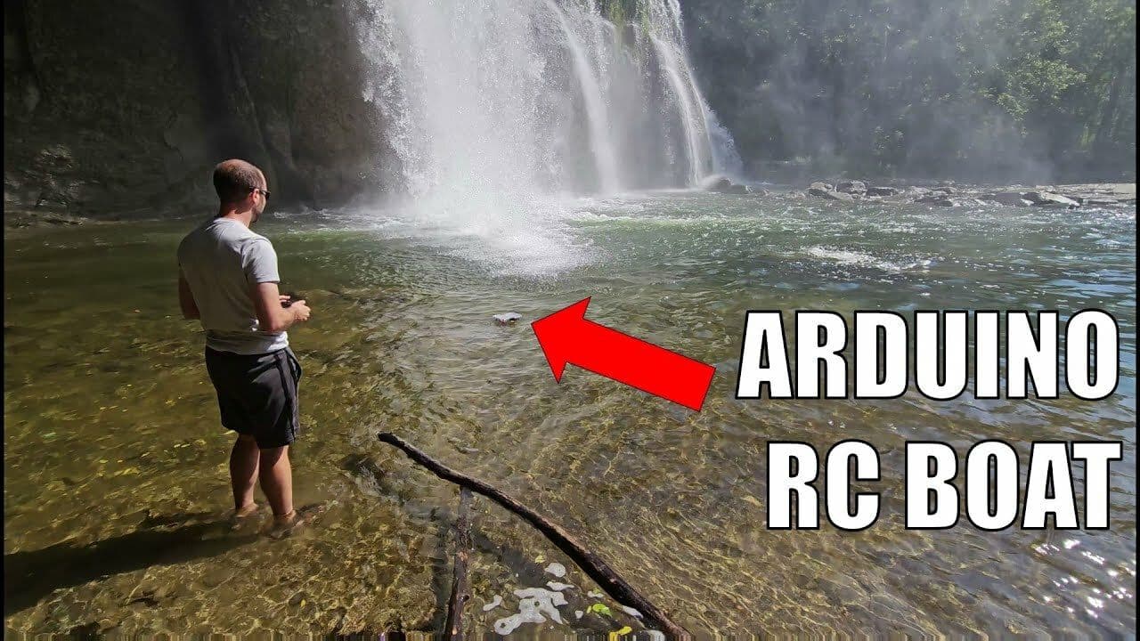 Make an Arduino RC Boat from a Tupperware Container | Science Project