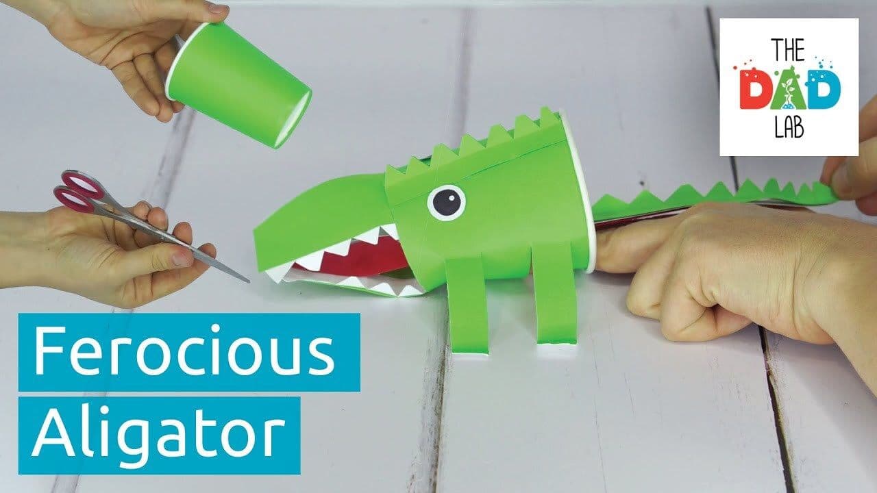How to Craft a Crocodile Toy