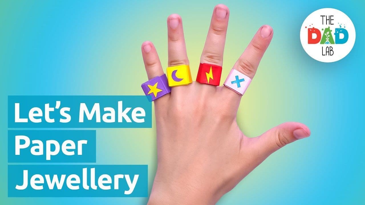 DIY Craft: Paper Rings