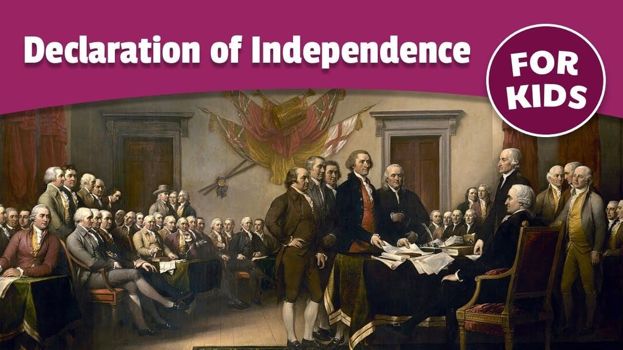 Declaration of Independence For Kids