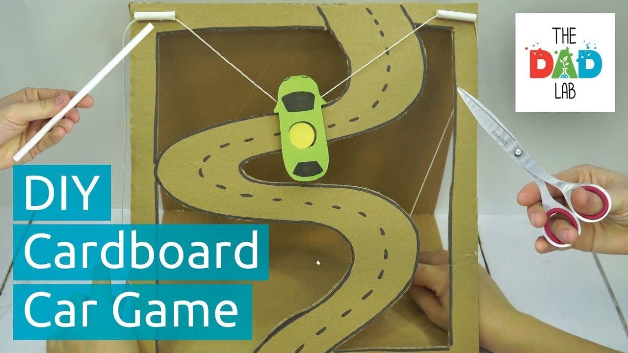 How to Make Race Car Game with Cardboard