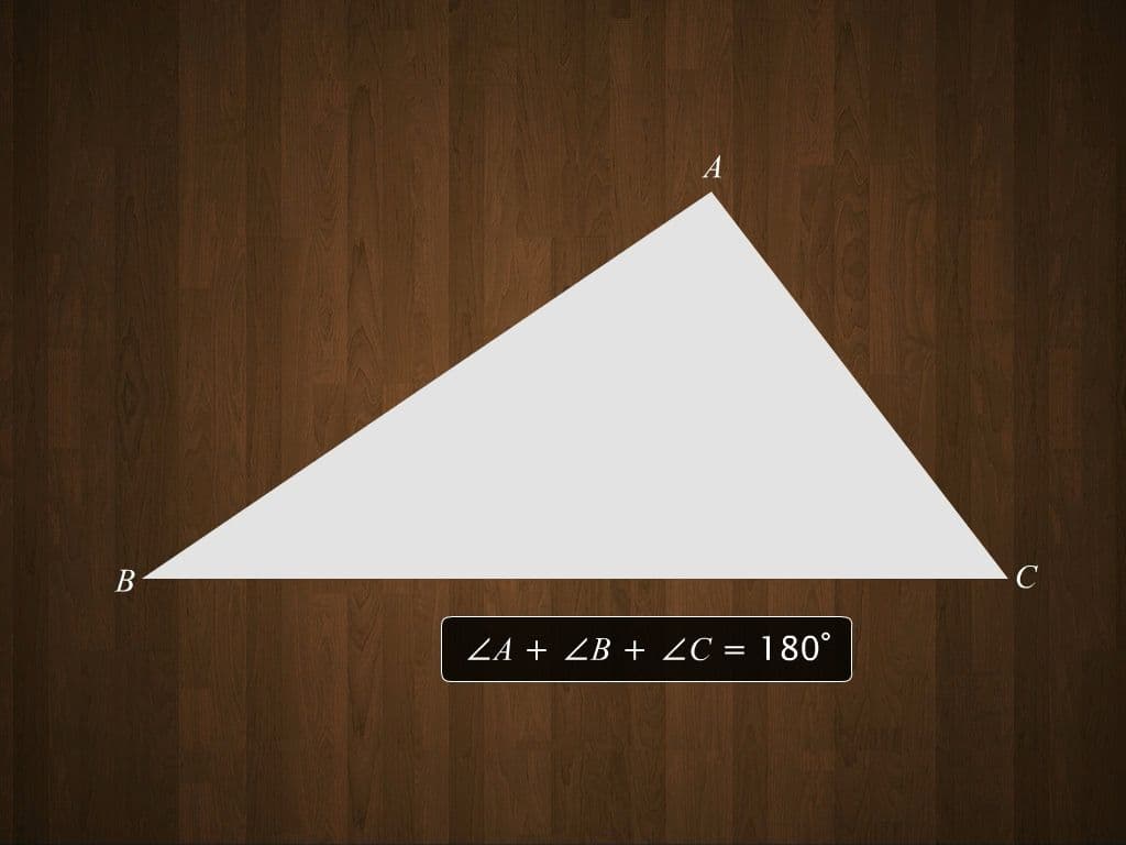 Angle Sum Property of a Triangle