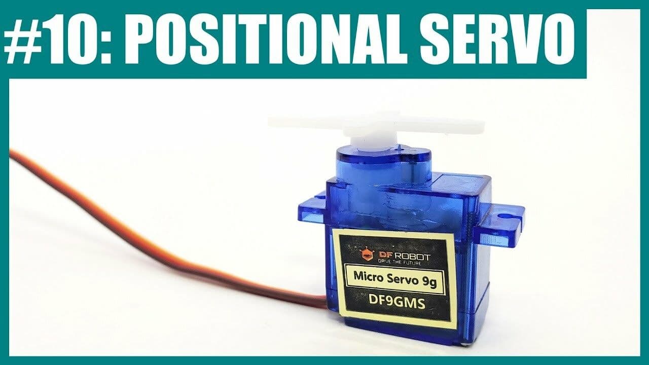 Control a Positional Servo Motor with an Arduino
