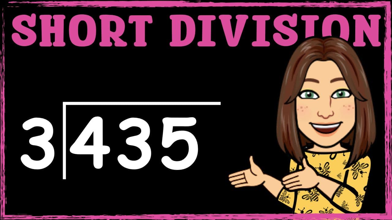 Dividing 3-Digit Numbers by 1-Digit Numbers: Bus Stop Method