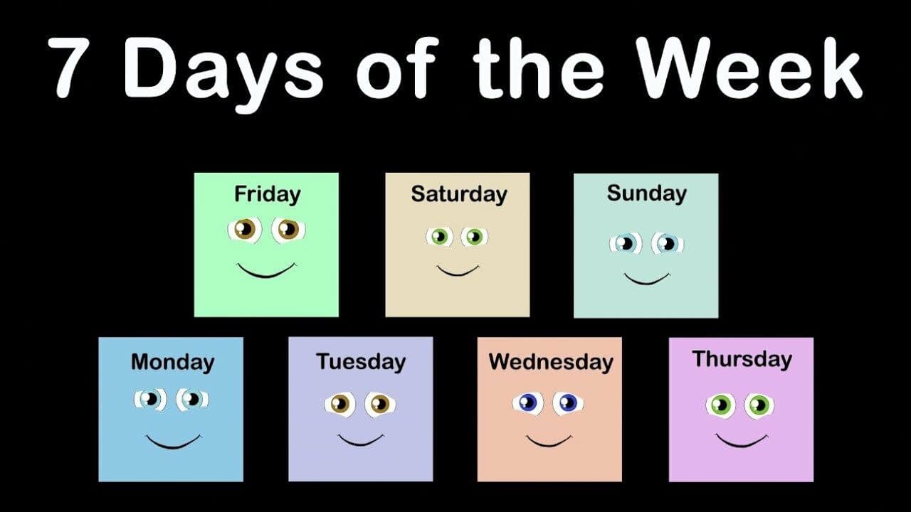 Days of the Week Song /7 Days of the Week Song 