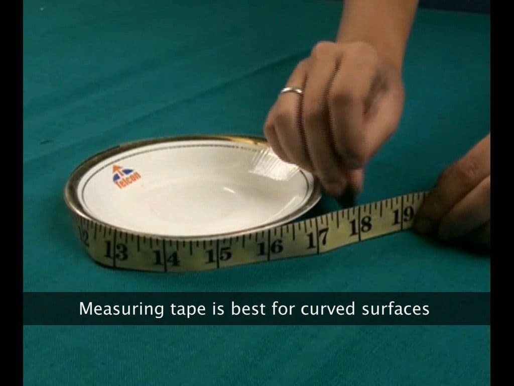 Measurement of Length Using Metre Scale