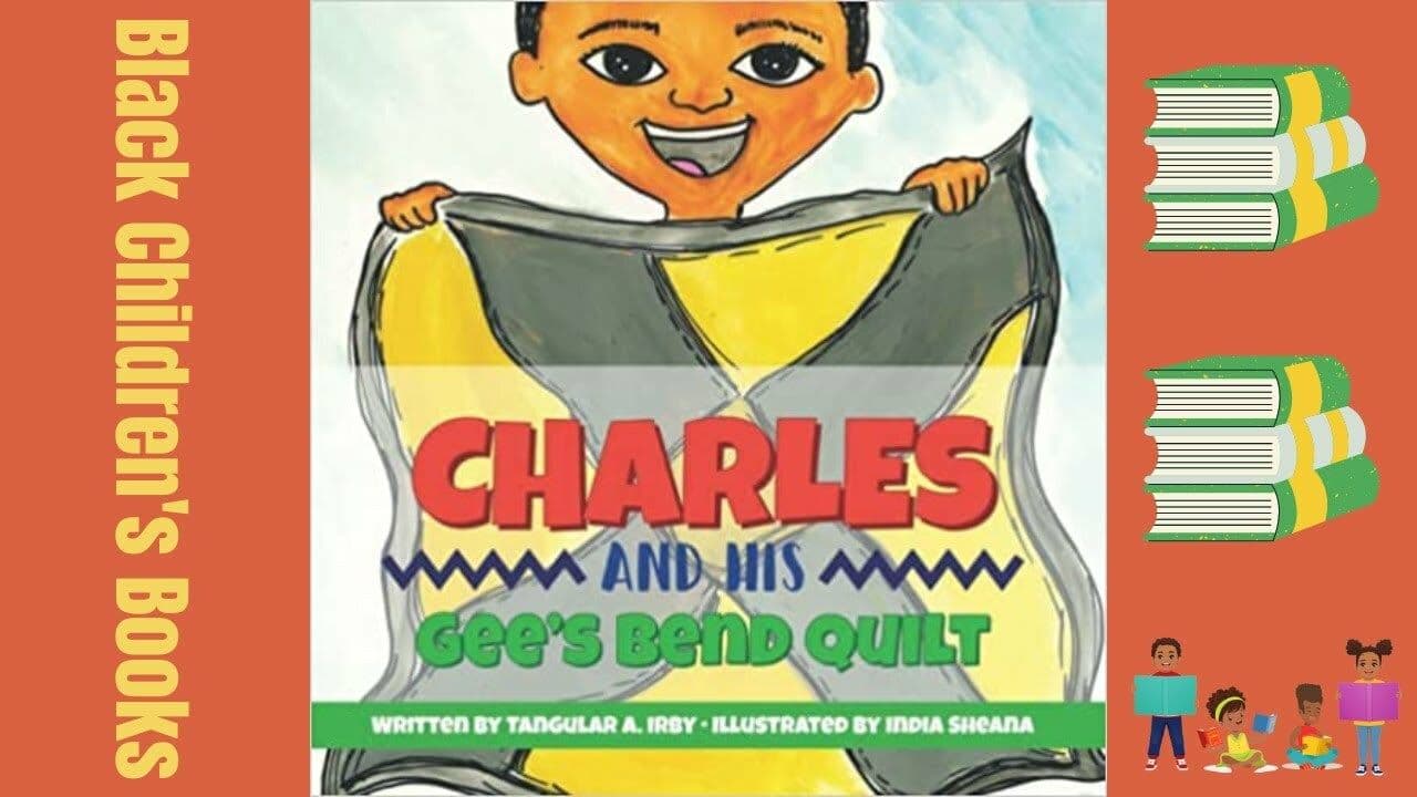 Charles and his Gee's Bend Quilt by Tangular A. Irby