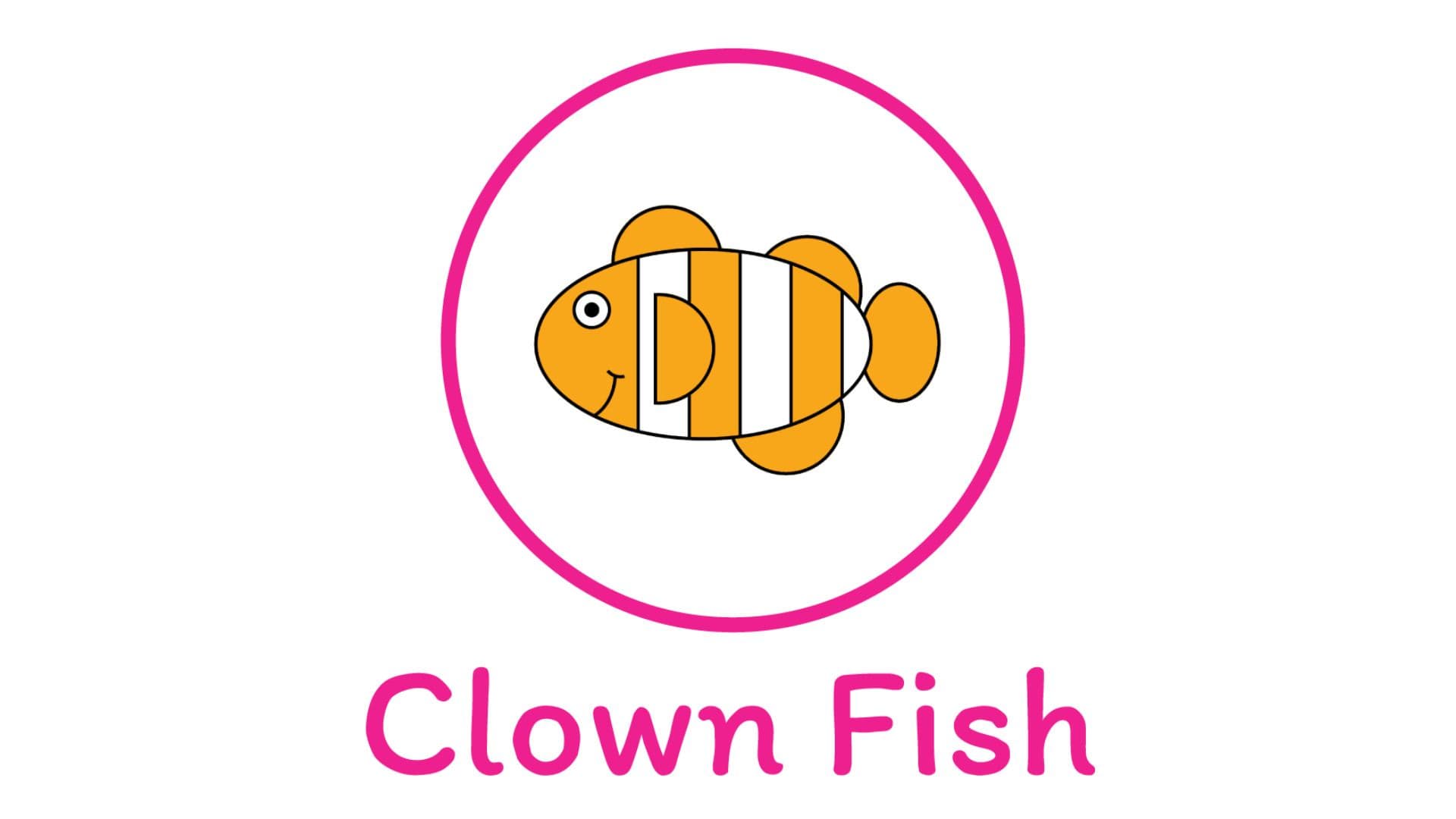 Learn To Draw A Clown Fish