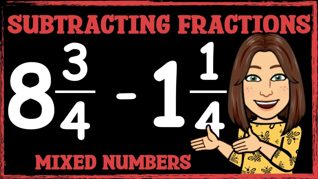Subtracting Mixed Numbers: A Step-by-Step Guide