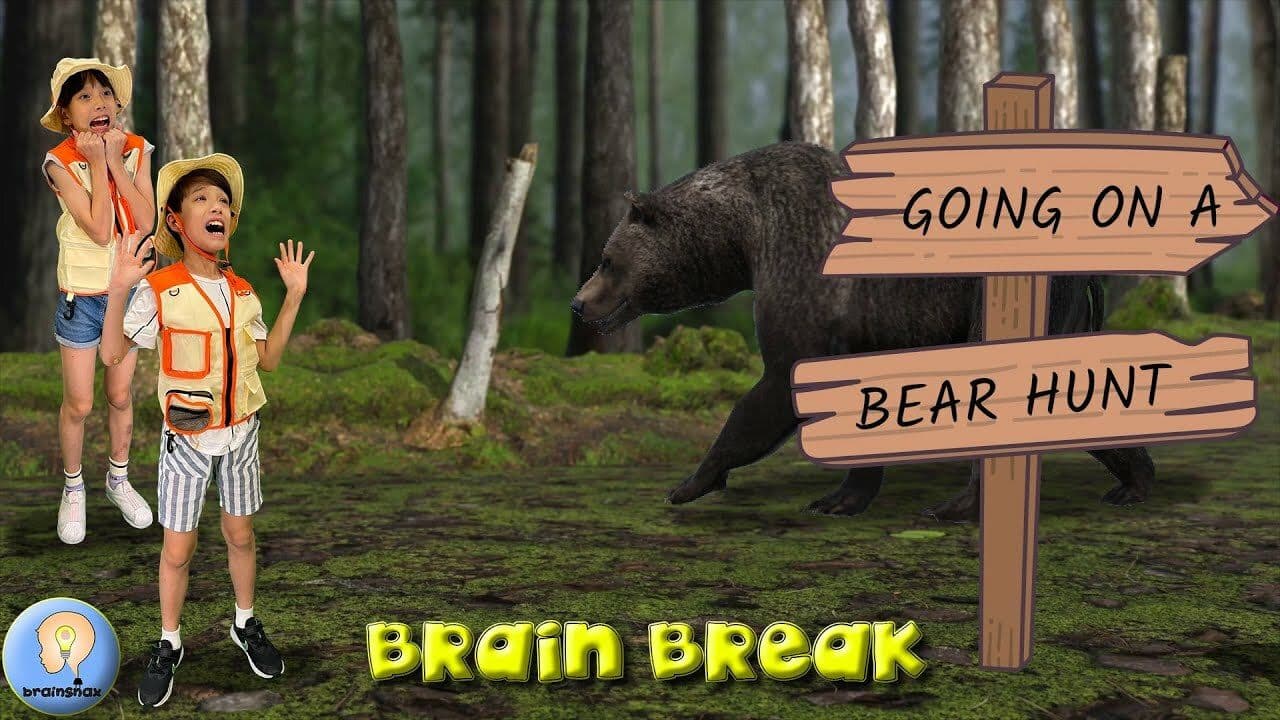 Going on a Bear Hunt | Bear Hunt Song | Brain Break