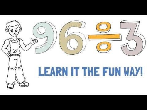 Learn Division: 96 Divided by 3