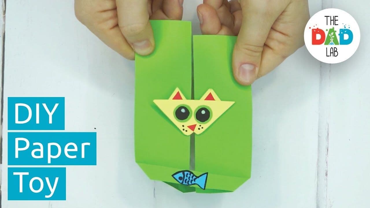 DIY Craft: Cat Catching Fish