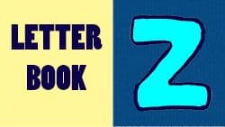 Introduction to letter Z  