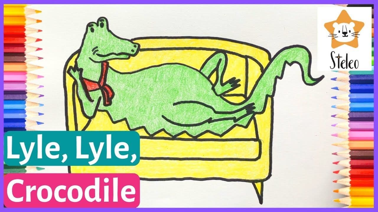 How to Draw Lyle the Crocodile