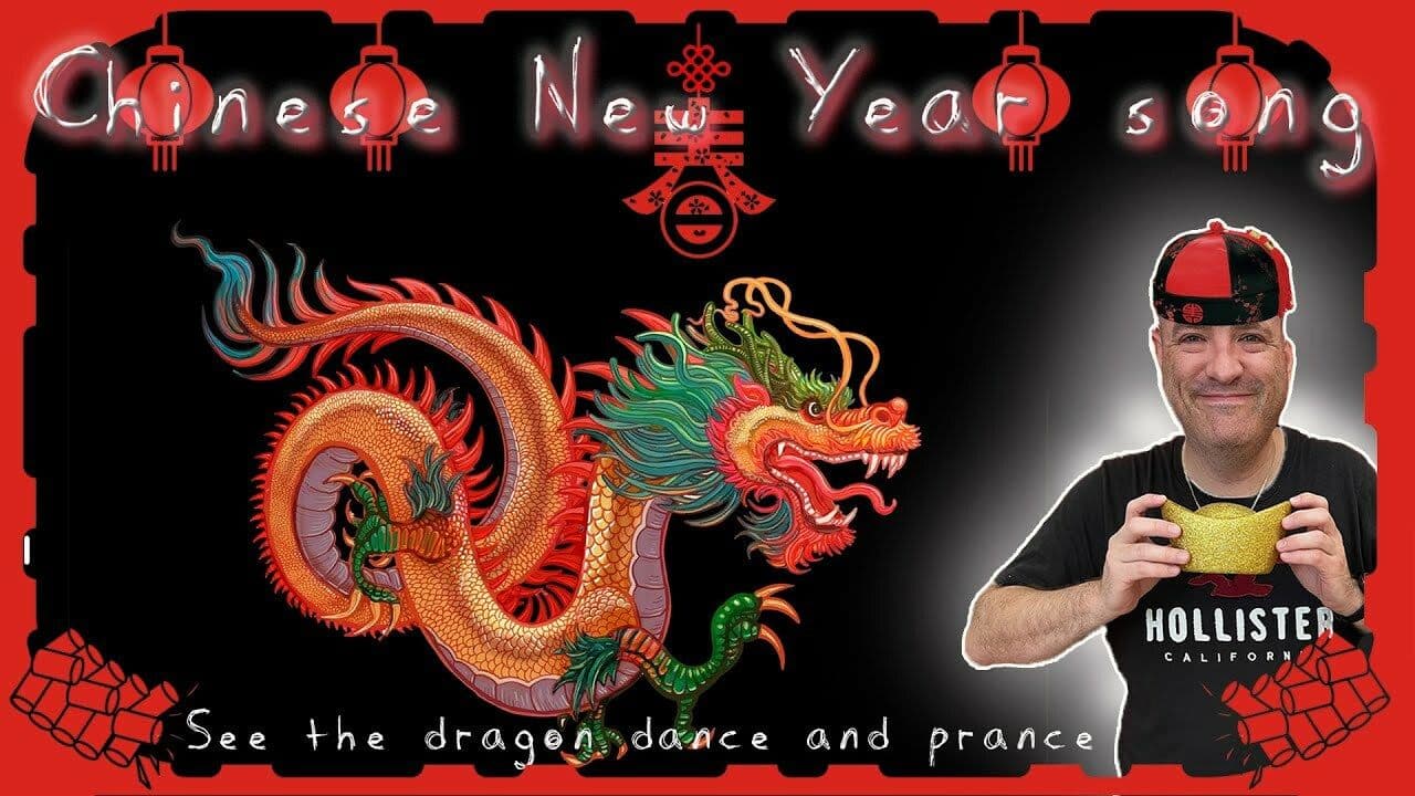 Chinese New Year song | See the dragon dance and prance