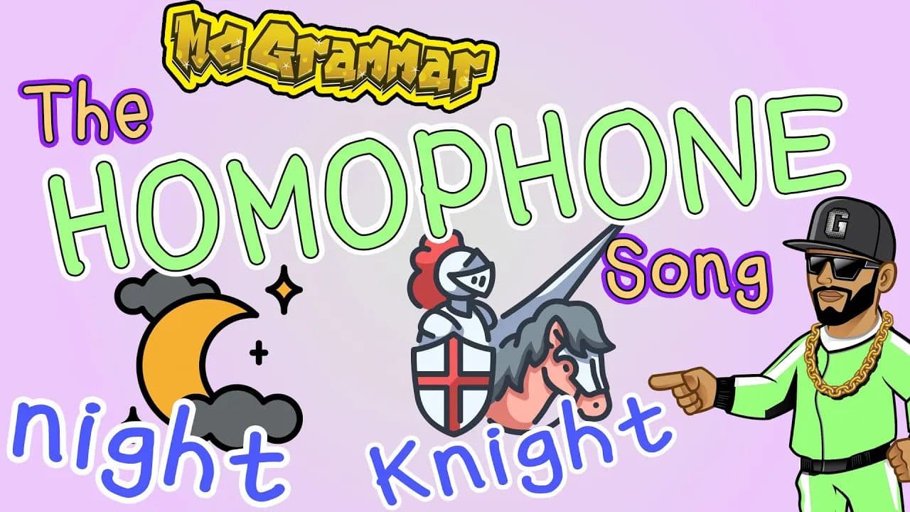 The Homophone Song