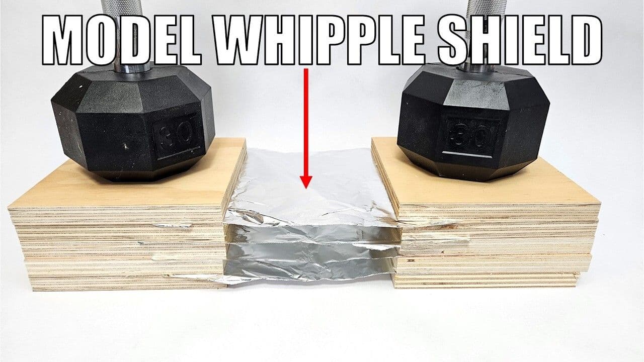 Protect Spacecraft from Space Debris: Make a Model Whipple Shield
