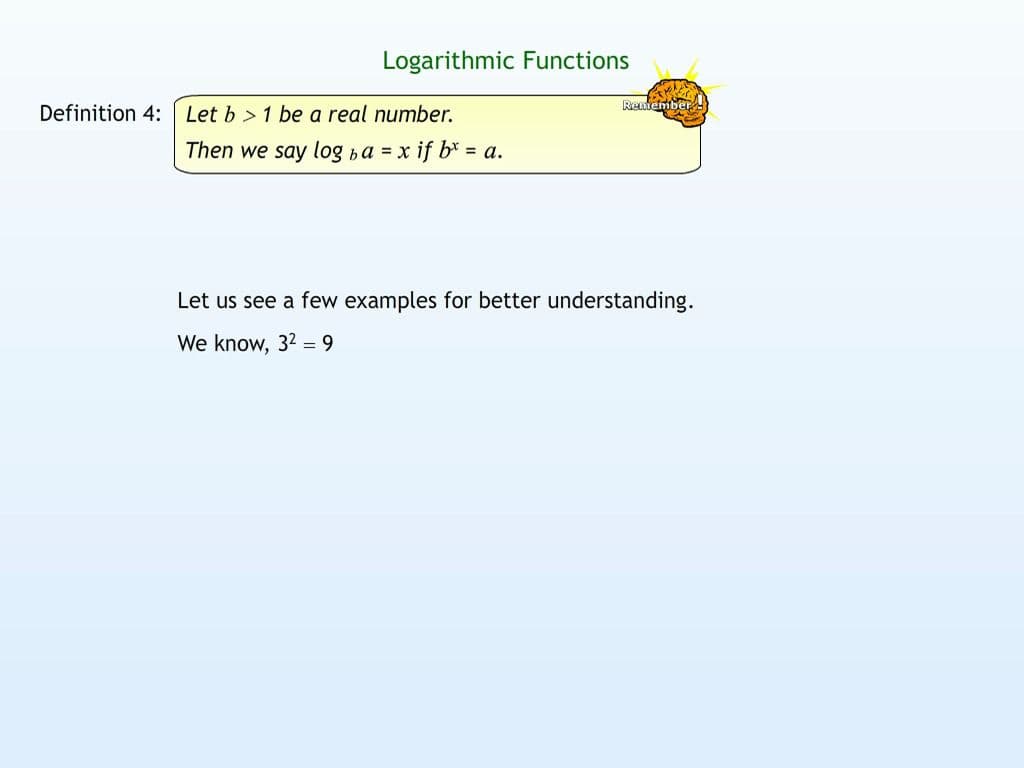 Exponential and Logarithmic Functions
