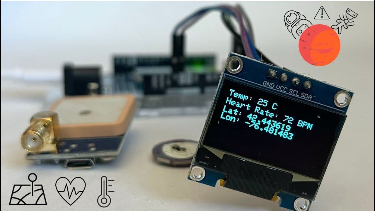 Astronaut Biometrics and Geofencing Safety Device
