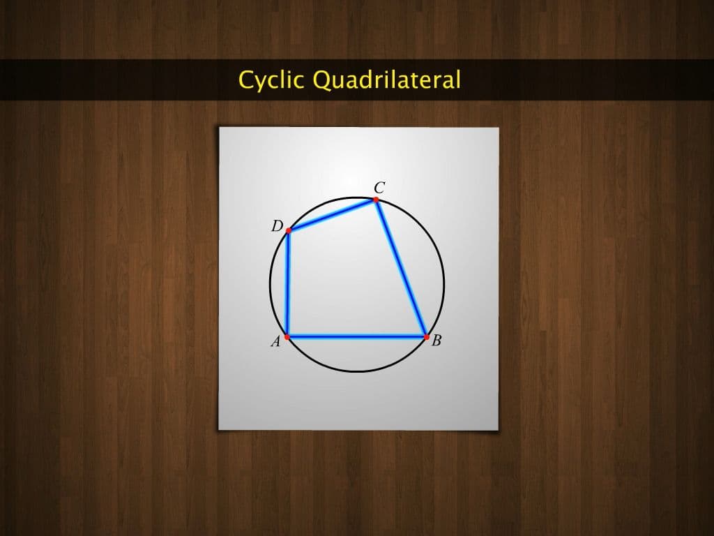 Cyclic Quadrilateral: Theorems
