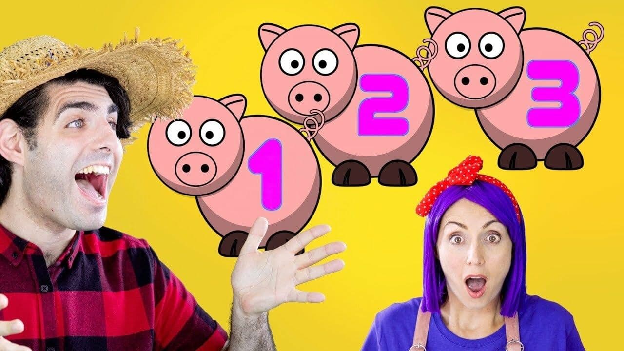 Count To Five - Help Old MacDonald -  ESL Learn Numbers