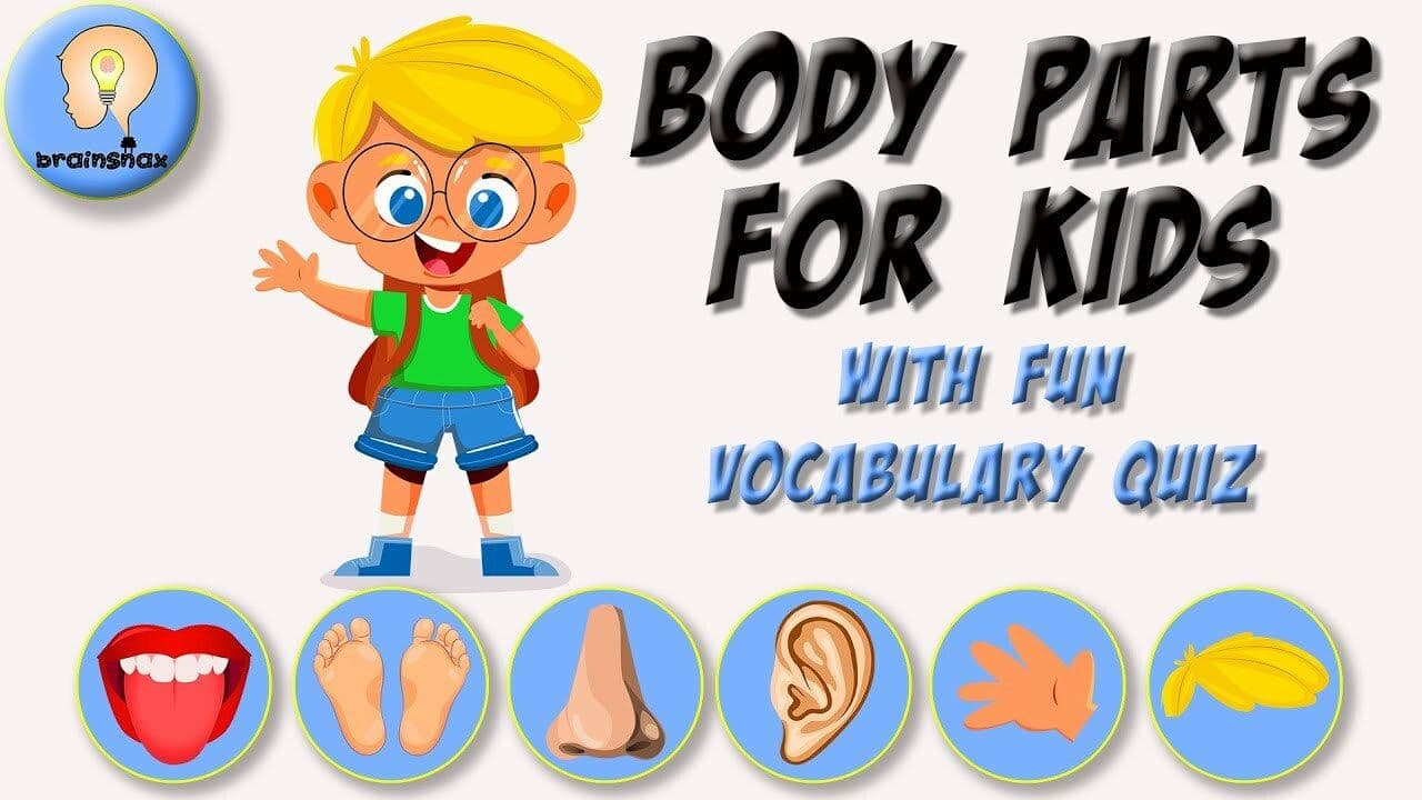 Learn Body Parts for Kids: Fun Vocabulary & Quiz!