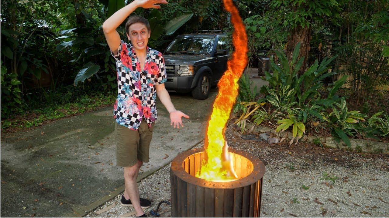 The Impossible Fire pit Tornado